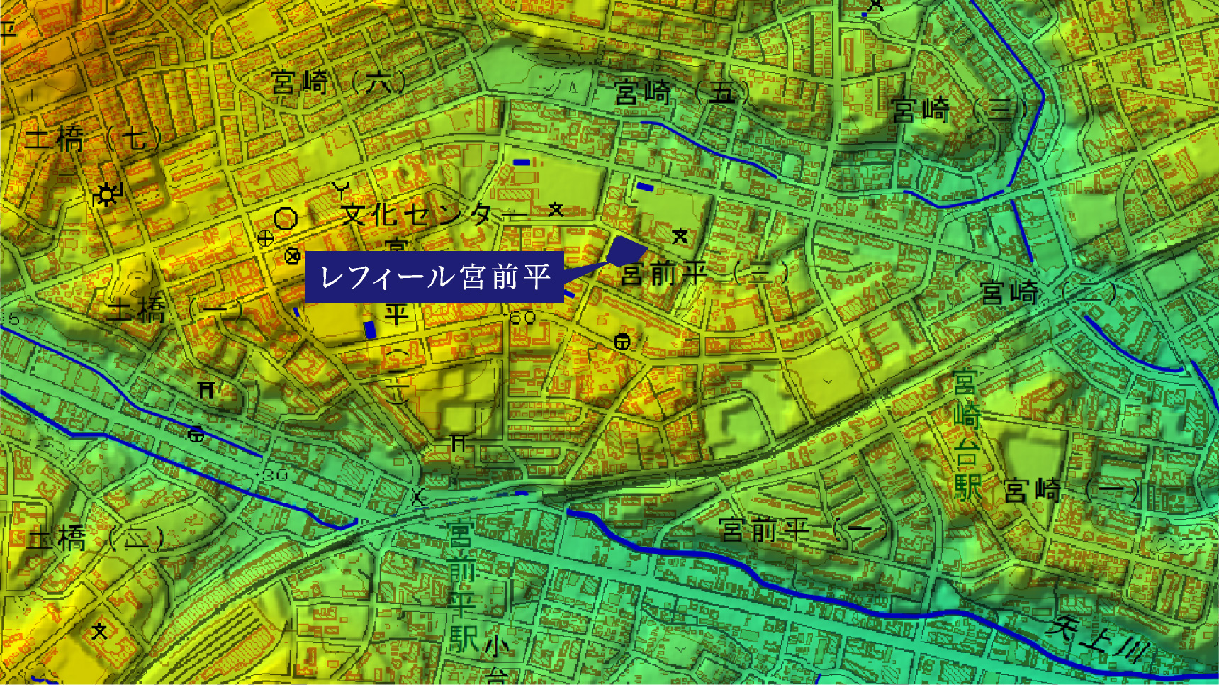 国土地理院デジタル標高地形図